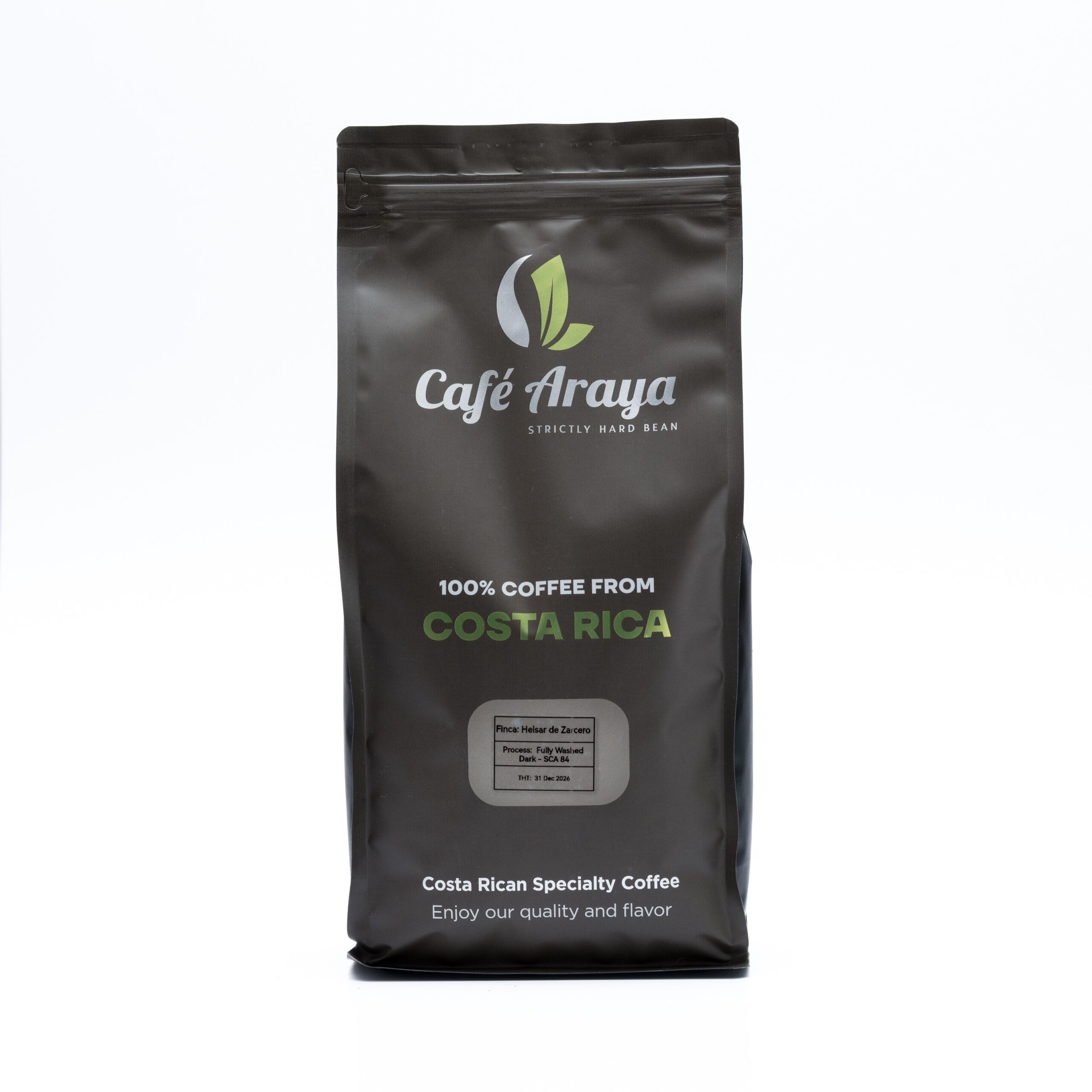 Helsar de Zarcero Fully Washed Dark Roasted SCA 84