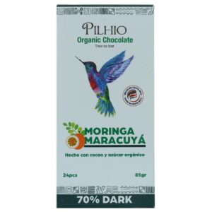 Biologische Chocoladereep Moringa - Passievrucht